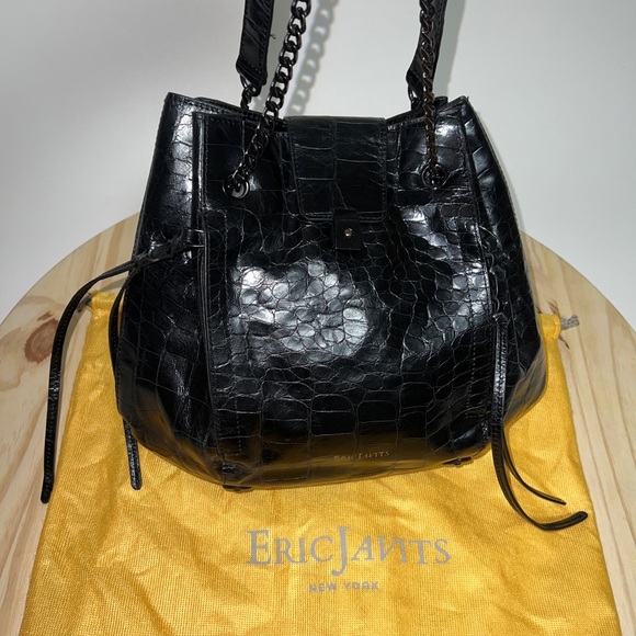 Eric Javits leather bag! - Picture 10 of 13